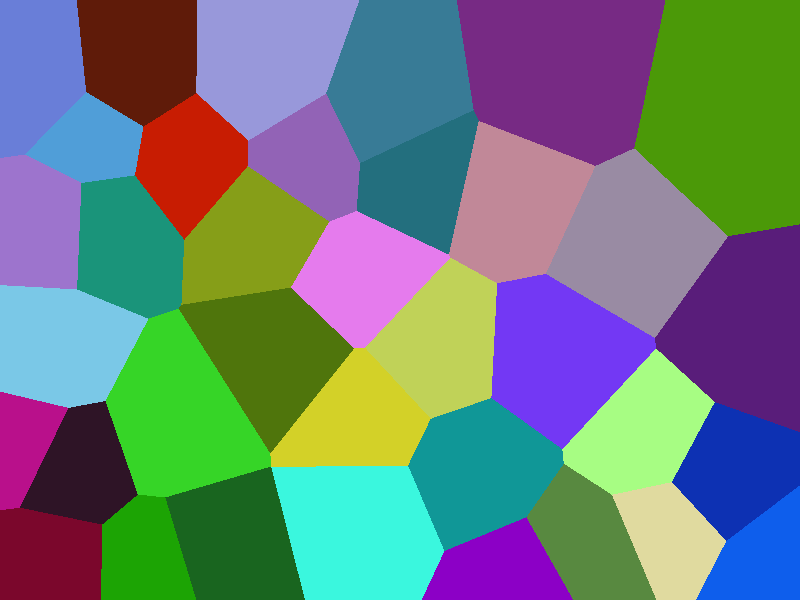 Interactive Voronoi Partitioner